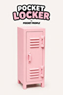 Pocket Locker Mini Masaüstü Dolap Organizer | Dekoratif Mini Locker