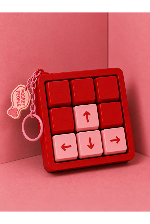 MANİ-KLAVYE Manifest Mini Klavye Clicker Stres Oyuncağı Anahtarlık Charm