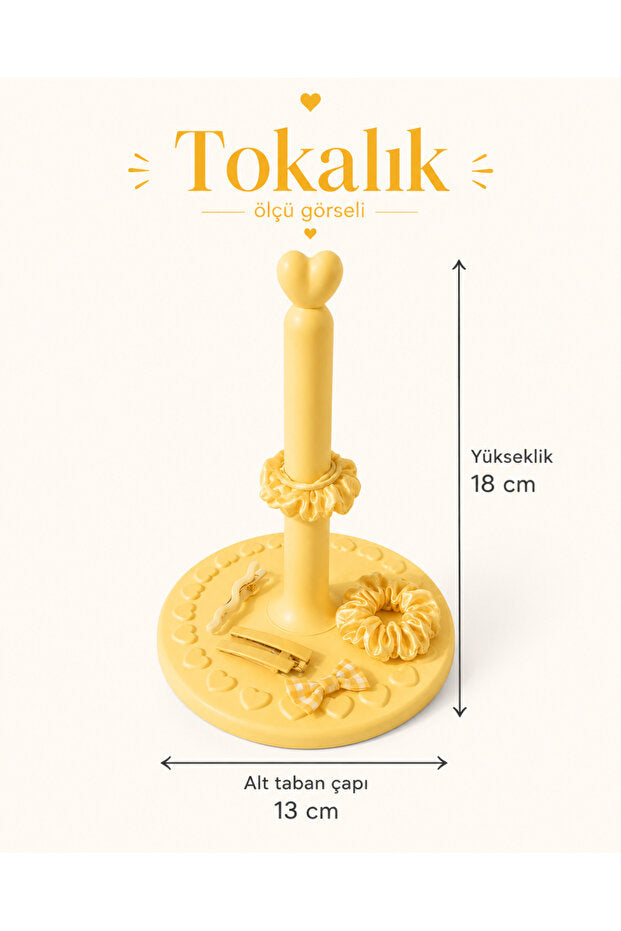 Tokalık Saç Tokası ve Lastik Organizeri