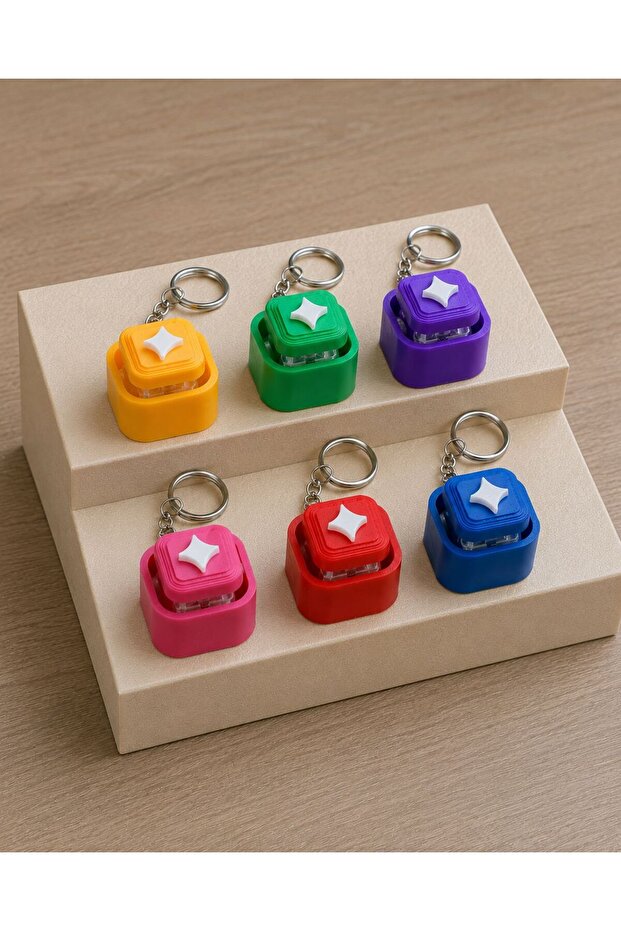 Manifest Blind Box Stres Giderici Anahtarlık Fidget Clicker