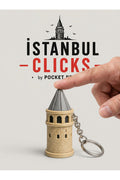 İstanbul Clicks Galata Kulesi – Koleksiyonluk Clicker Anahtarlık