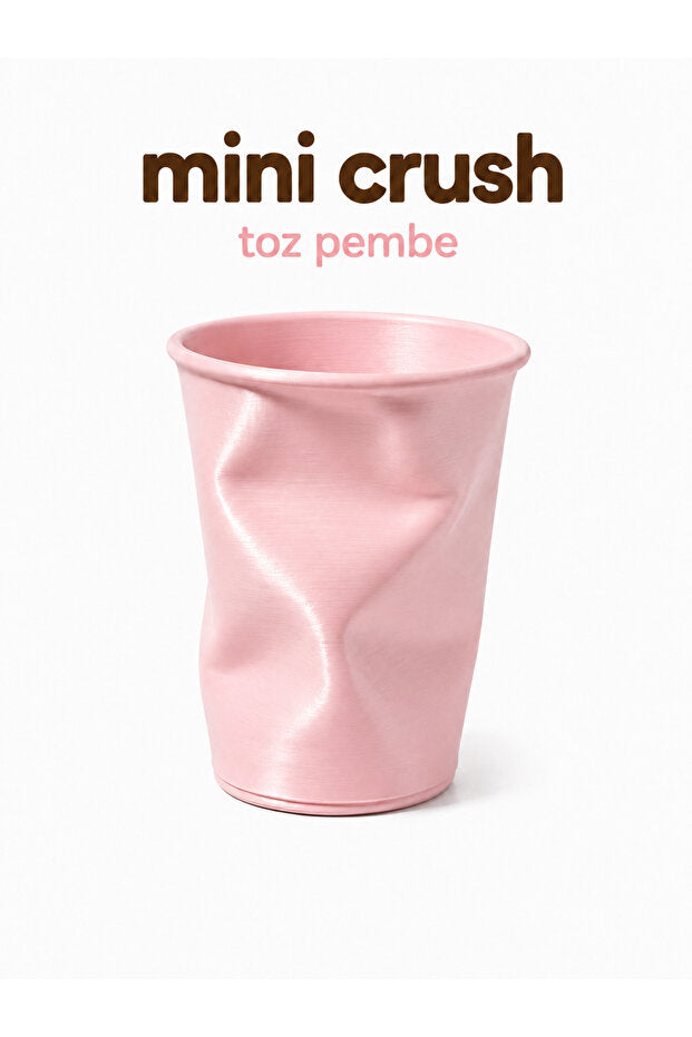 Mini Crush Dekoratif Organizer – Kalemlik, Fırçalık ve Masaüstü Düzenleyici