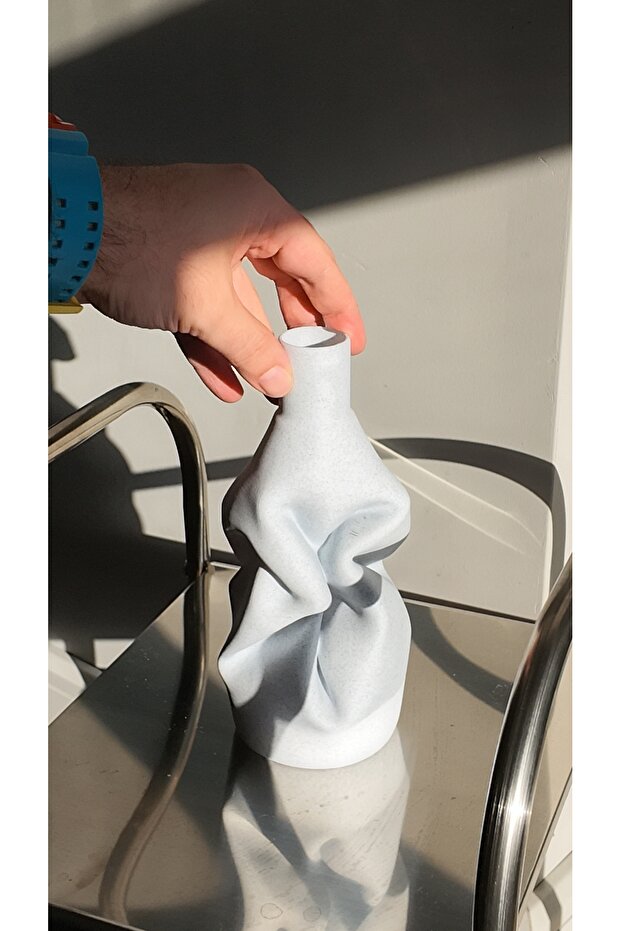 Fold Vase Dekoratif Vazo – Modern Kıvrımlı Tasarım