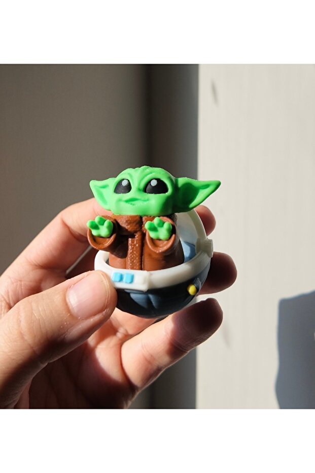 Grogu Baby Yoda Stres Giderici Fidget Clicker Oyuncak - Limitli Seri