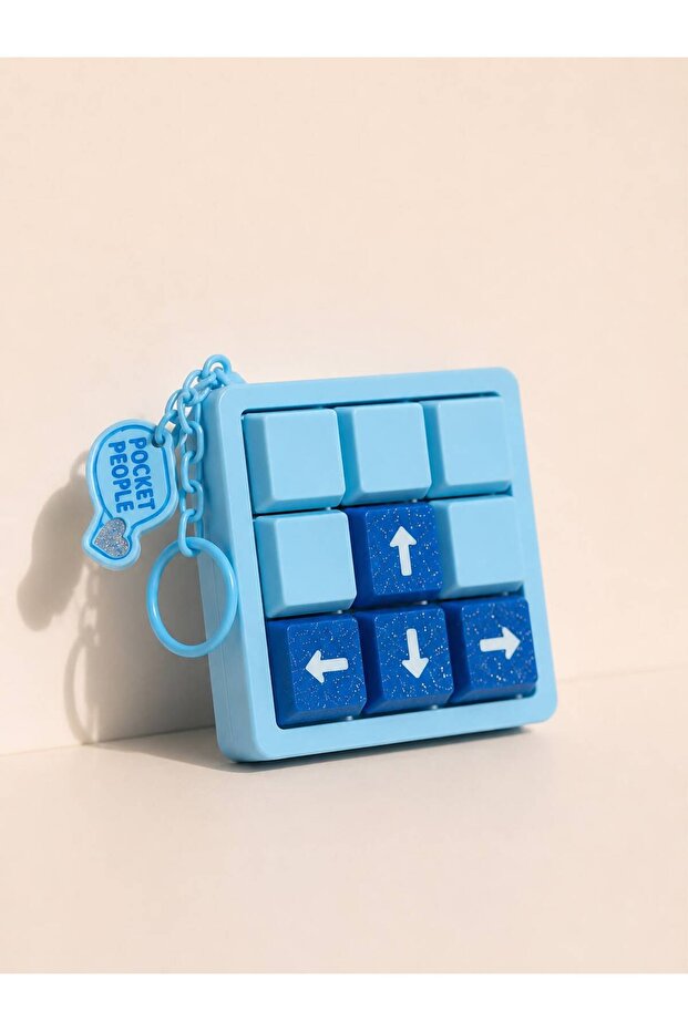 MANİ-KLAVYE Manifest Mini Klavye Clicker Stres Oyuncağı Anahtarlık Charm