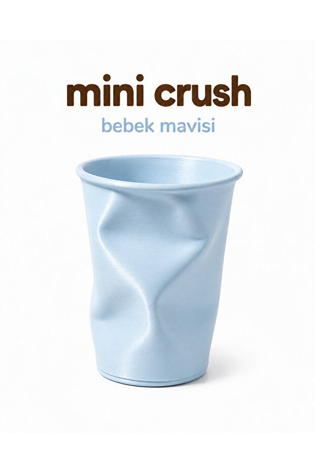Mini Crush Dekoratif Organizer – Kalemlik, Fırçalık ve Masaüstü Düzenleyici