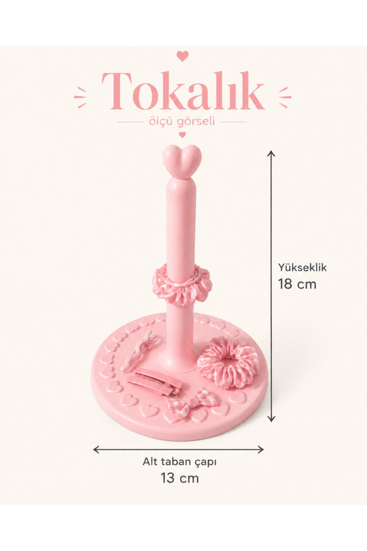 Tokalık Saç Tokası ve Lastik Organizeri