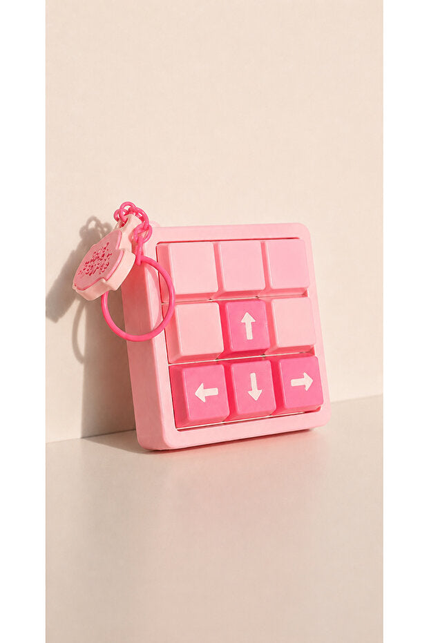 MANİ-KLAVYE Manifest Mini Klavye Clicker Stres Oyuncağı Anahtarlık Charm