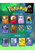 Pokemon 3D Koleksiyon Kartı Sürpriz Paket – Seri #001