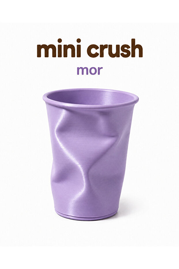 Mini Crush Dekoratif Organizer – Kalemlik, Fırçalık ve Masaüstü Düzenleyici