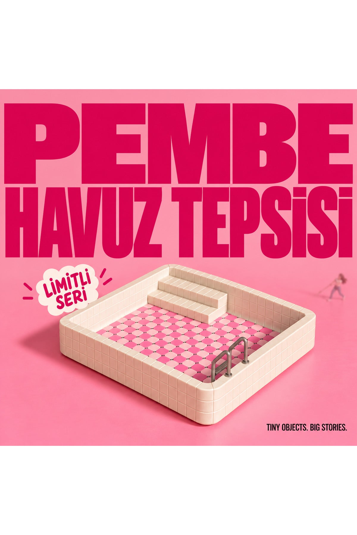 Pembe Havuz Tepsisi limitli seri