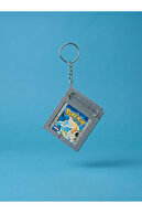 Nintendo Pokemon Retro Oyun Kartuşu Anahtarlık – Gamer Hediyesi