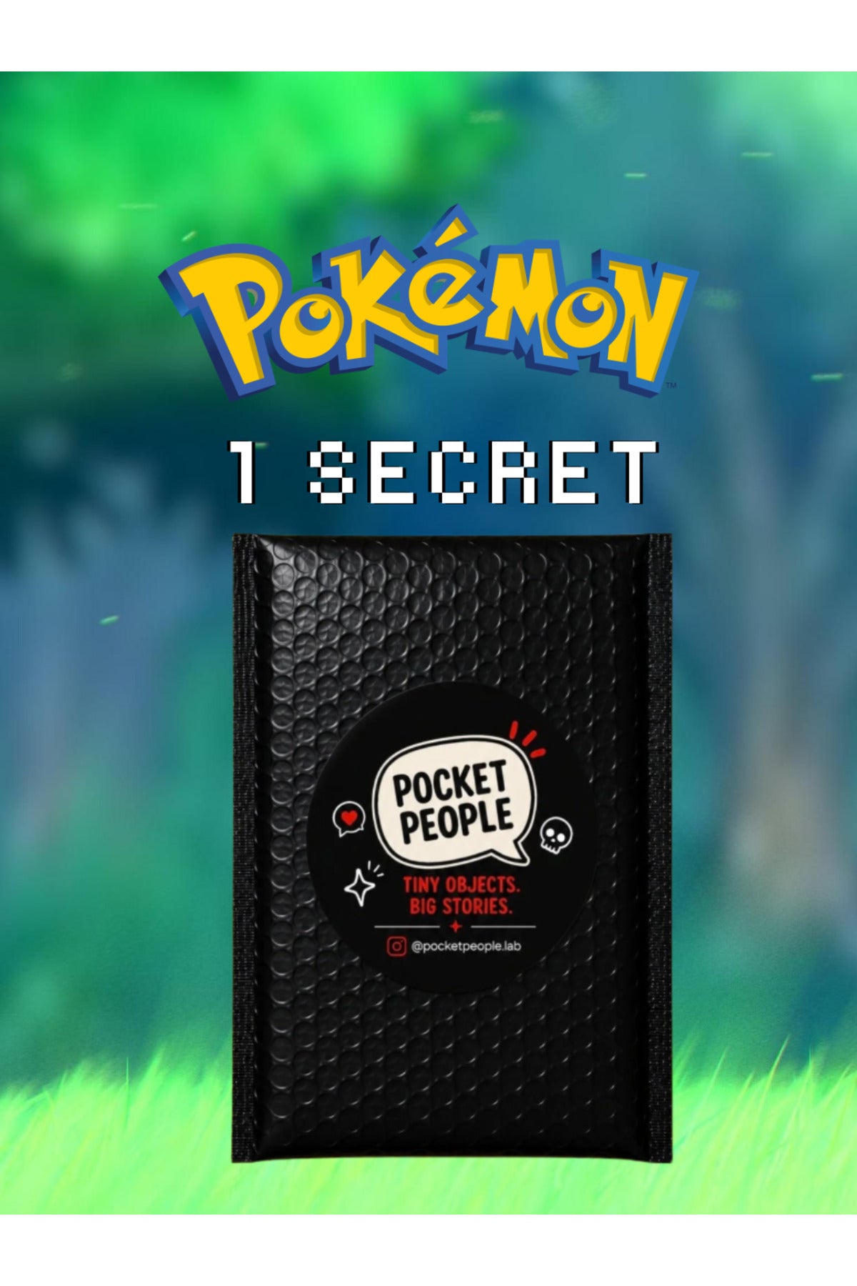 Pokemon 3D Koleksiyon Kartı Sürpriz Paket – Seri #001