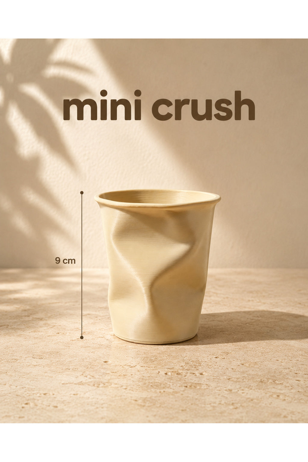 Mini Crush Dekoratif Organizer – Kalemlik, Fırçalık ve Masaüstü Düzenleyici