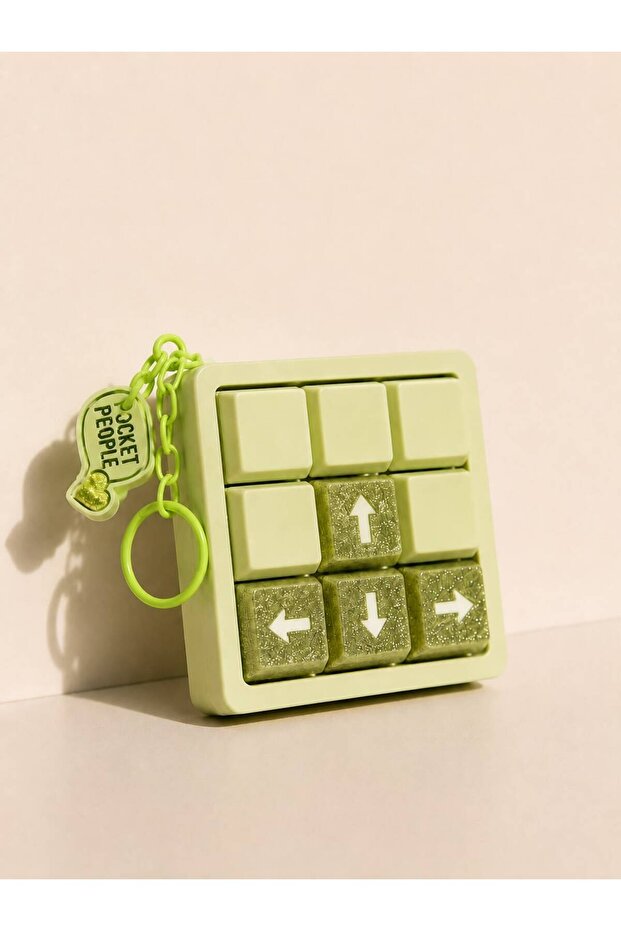 MANİ-KLAVYE Manifest Mini Klavye Clicker Stres Oyuncağı Anahtarlık Charm