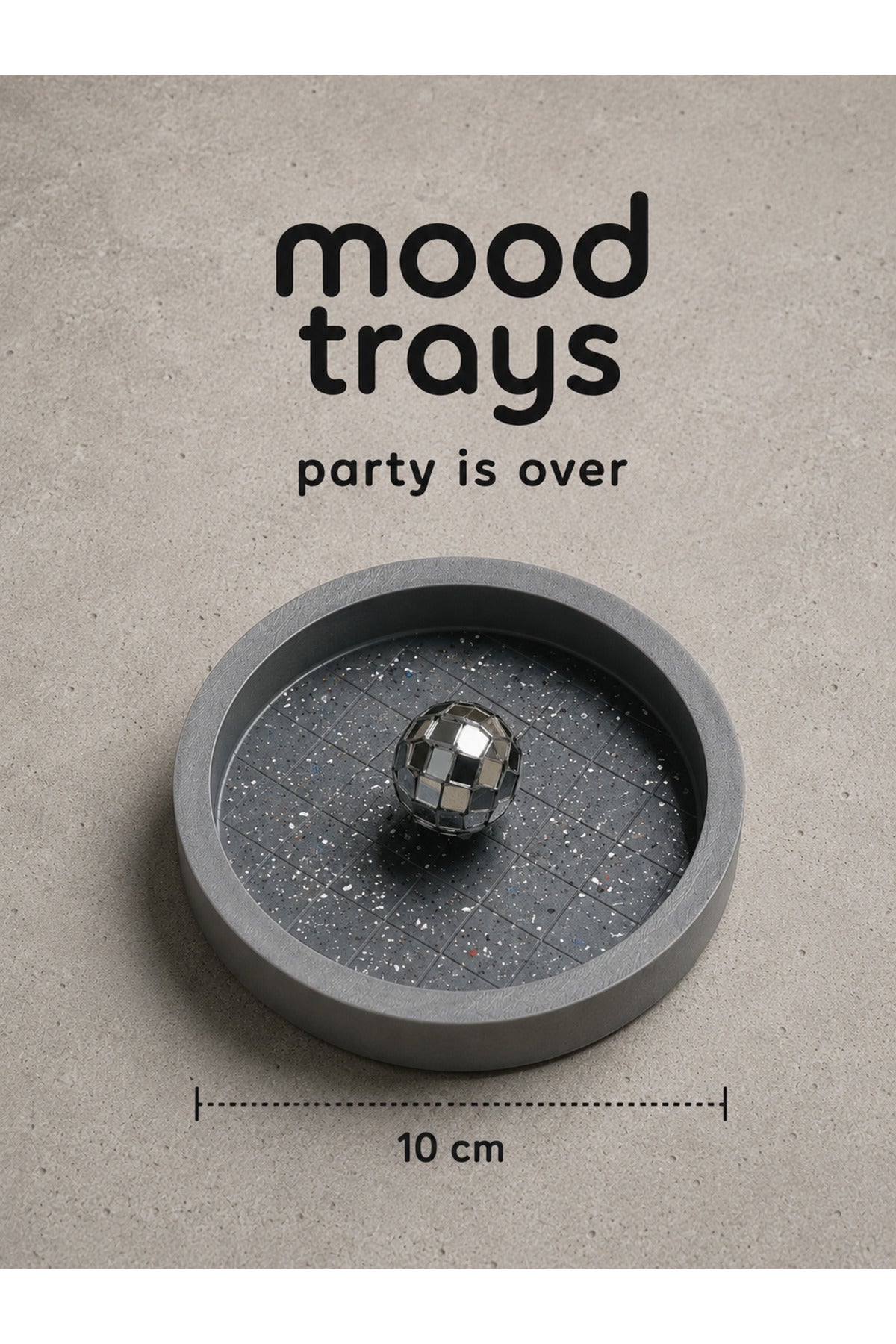 Mood Trays Dekoratif Mini Tepsi 10 cm – Takı Organizer