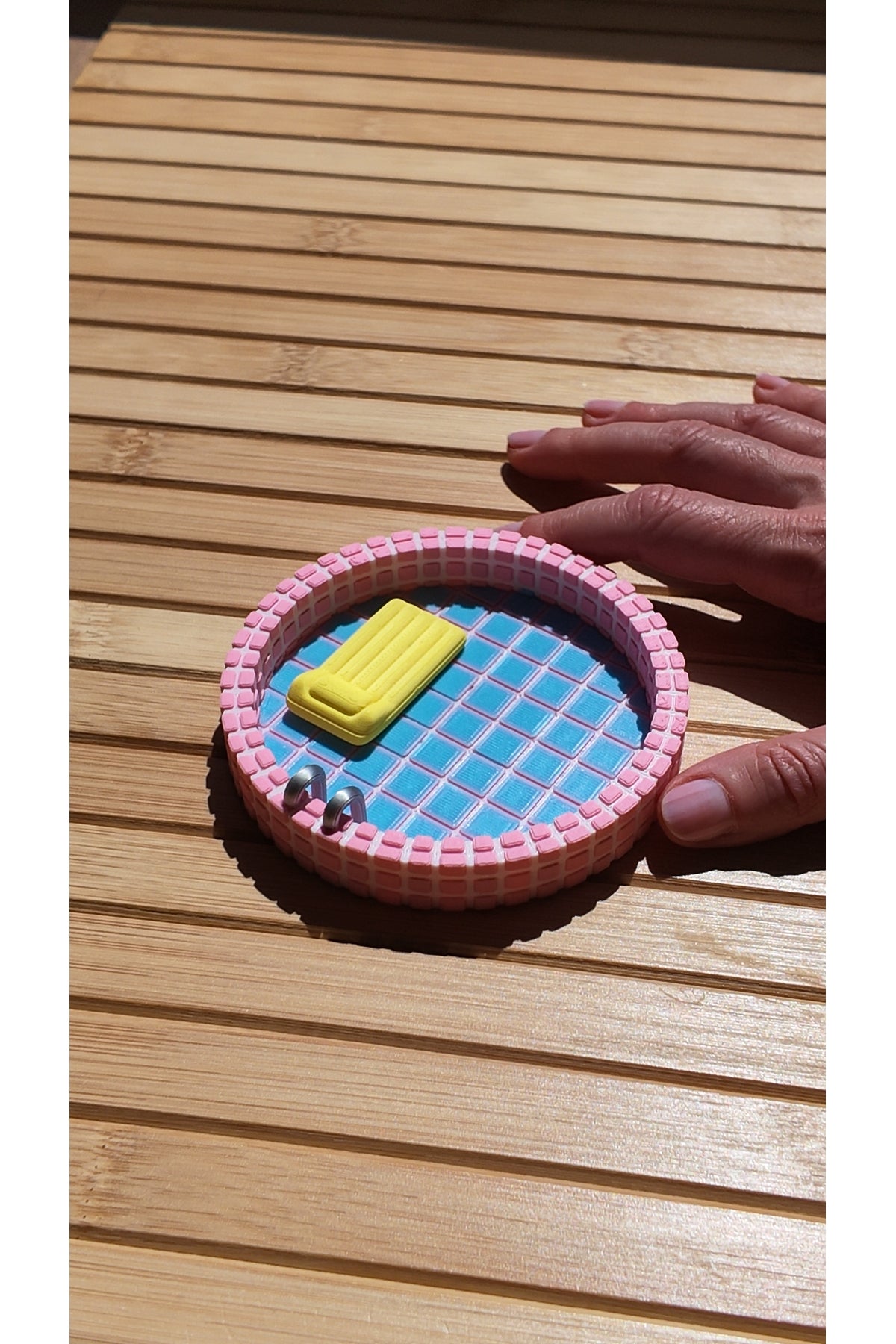 Mood Trays Dekoratif Mini Tepsi 10 cm – Takı Organizer