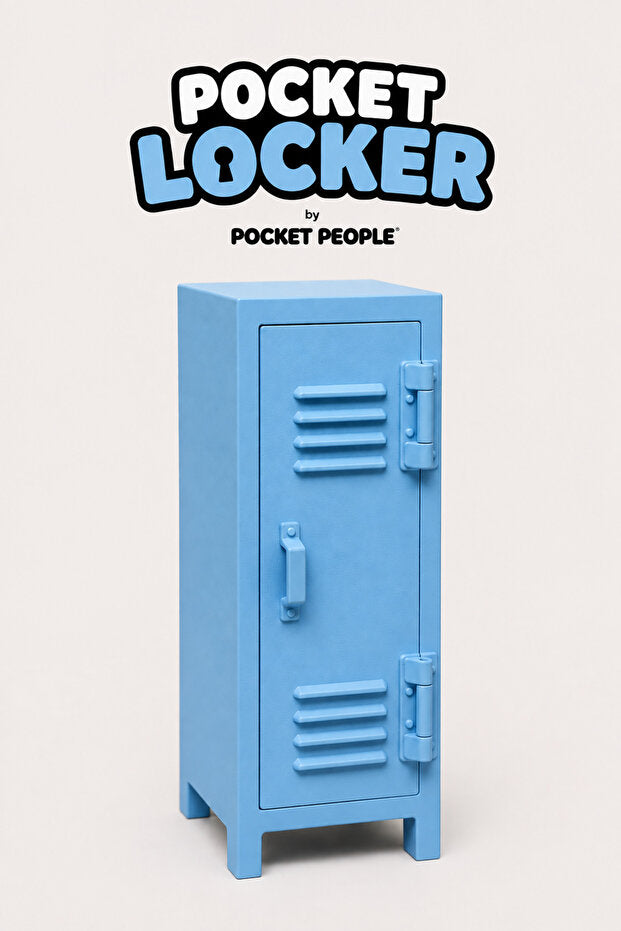 Pocket Locker Mini Masaüstü Dolap Organizer | Dekoratif Mini Locker