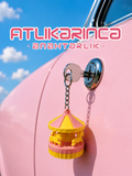 Atlıkarınca Anahtarlık – 3D Carousel Çanta Süsü