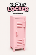 Pocket Locker Mini Masaüstü Dolap Organizer | Dekoratif Mini Locker