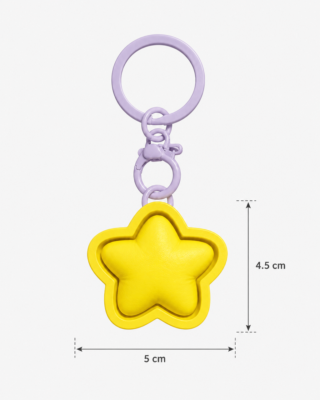 POFI Clicker Anahtarlık – Fidget Stres Oyuncağı Çanta Süsü