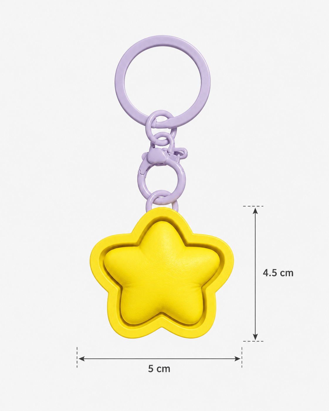 POFI Clicker Anahtarlık – Fidget Stres Oyuncağı Çanta Süsü