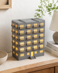 Apartman Lamba – 3D Baskı Dekoratif Masa Lambası & Gece Işığı