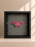 Motto Manifest "Gittiysen Gelme Geri" 3D Duvar Tablosu