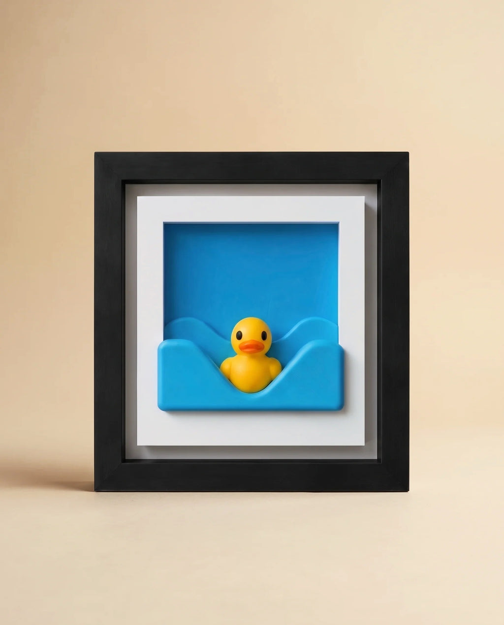Duck's Attention ördek figürlü dekoratif duvar tablosu