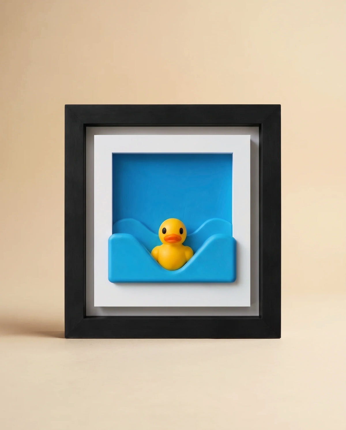 Duck's Attention ördek figürlü dekoratif duvar tablosu