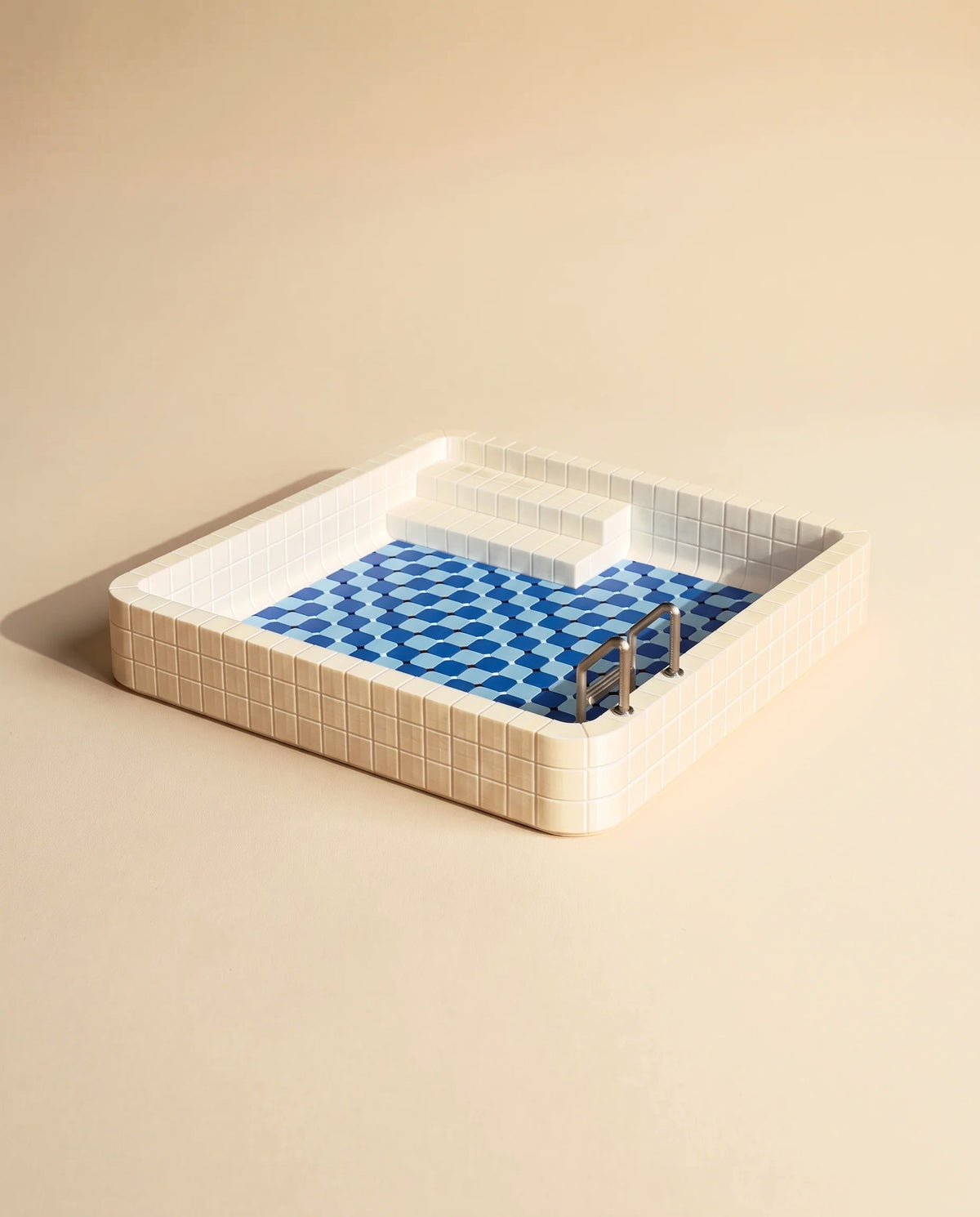 Pool Organizer Tray – mini havuz şeklinde dekoratif tepsi organizer