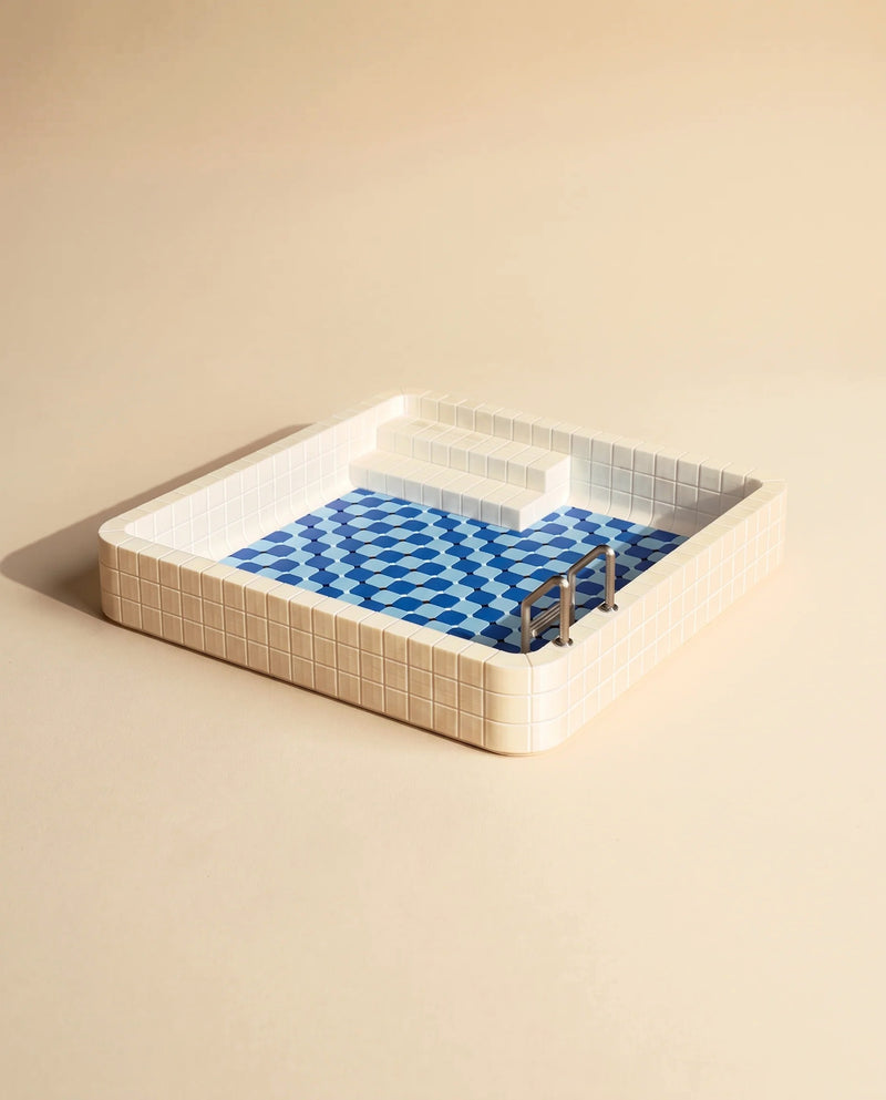 Pool Organizer Tray – Mini Havuz Dekoratif Tepsi Organizer