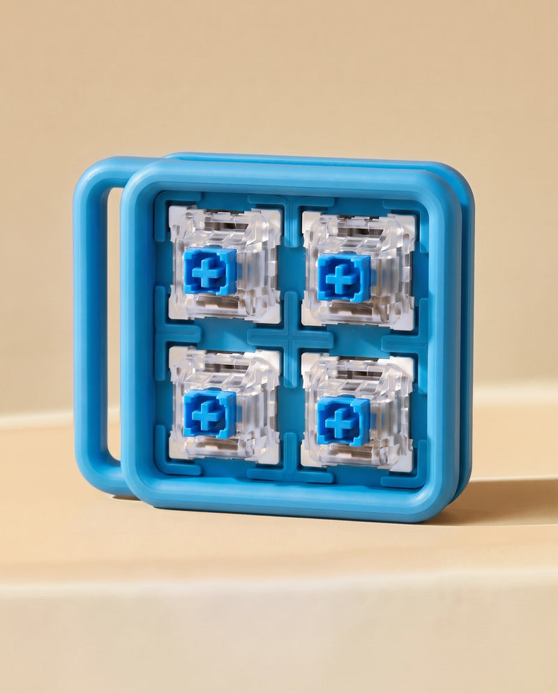 Pocket Pad Mekanik Klavye Clicker Anahtarlık