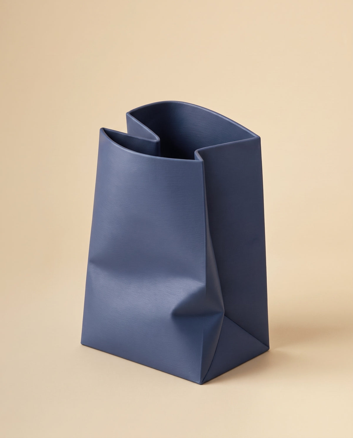 Paper Bag Vazo Stone Blue
