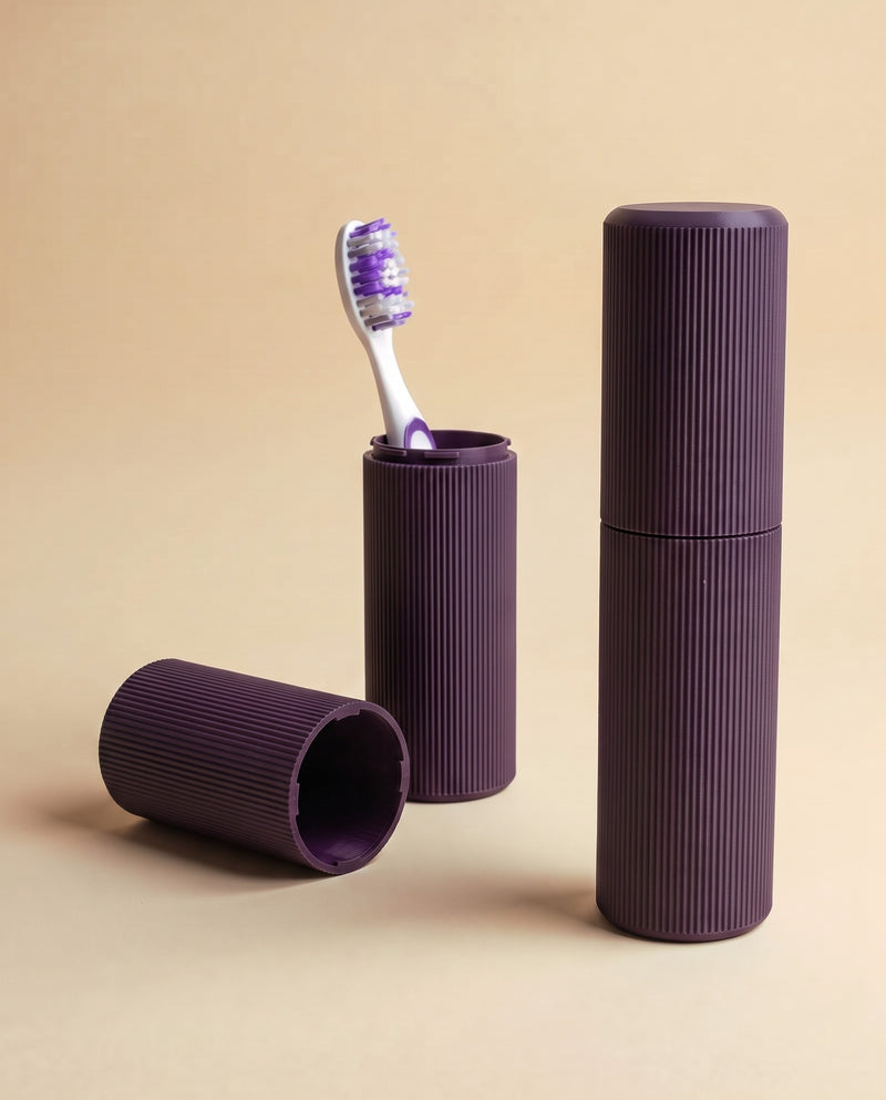 Diş Fırçası Seyahat Kutusu 3D – Koruyucu Taşıma Kabı, Kapaklı Travel Case