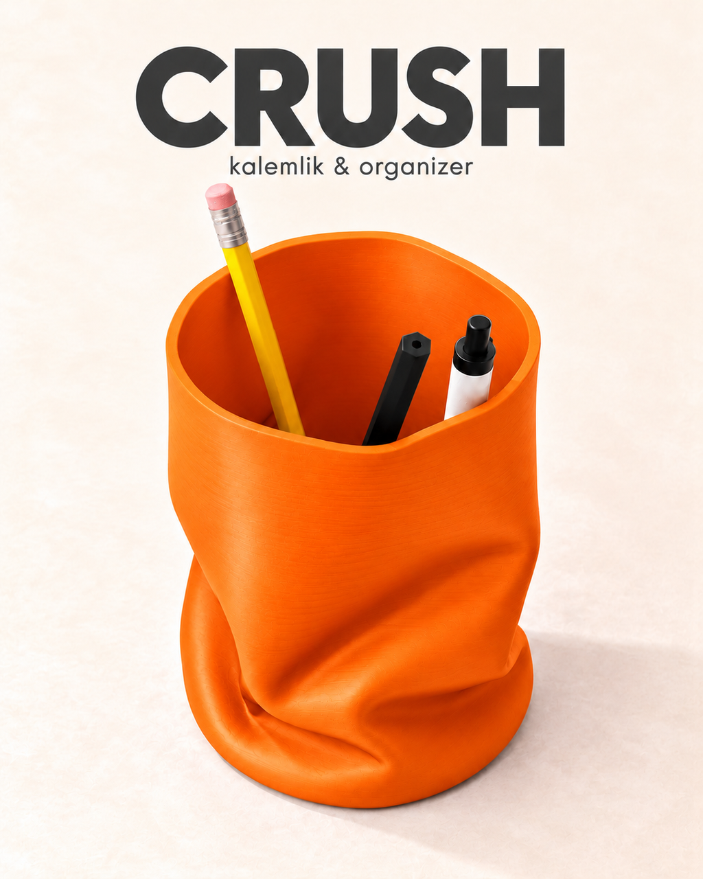 CRUSH kalemlik Turuncu