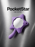 PocketStar Yıldız Cep Aynası Anahtarlık – Mini El Aynası