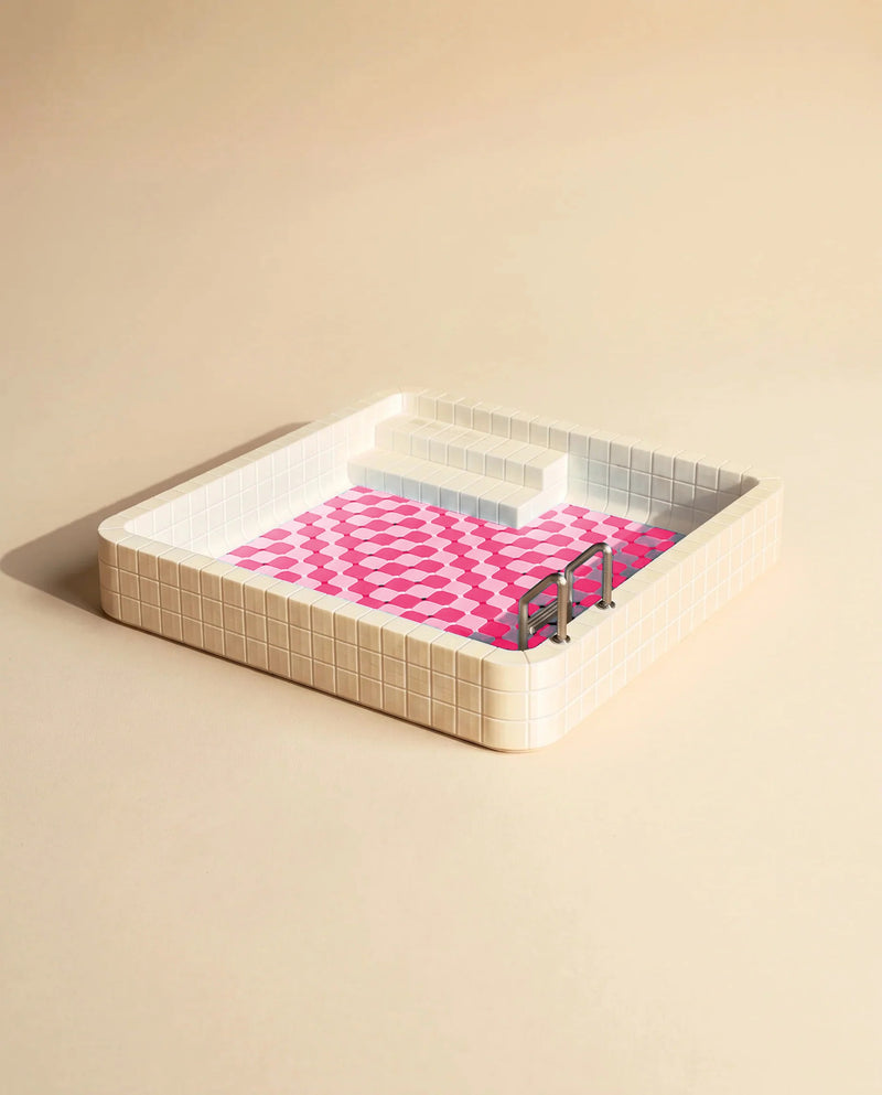 Pool Organizer Tray – Mini Havuz Dekoratif Tepsi Organizer