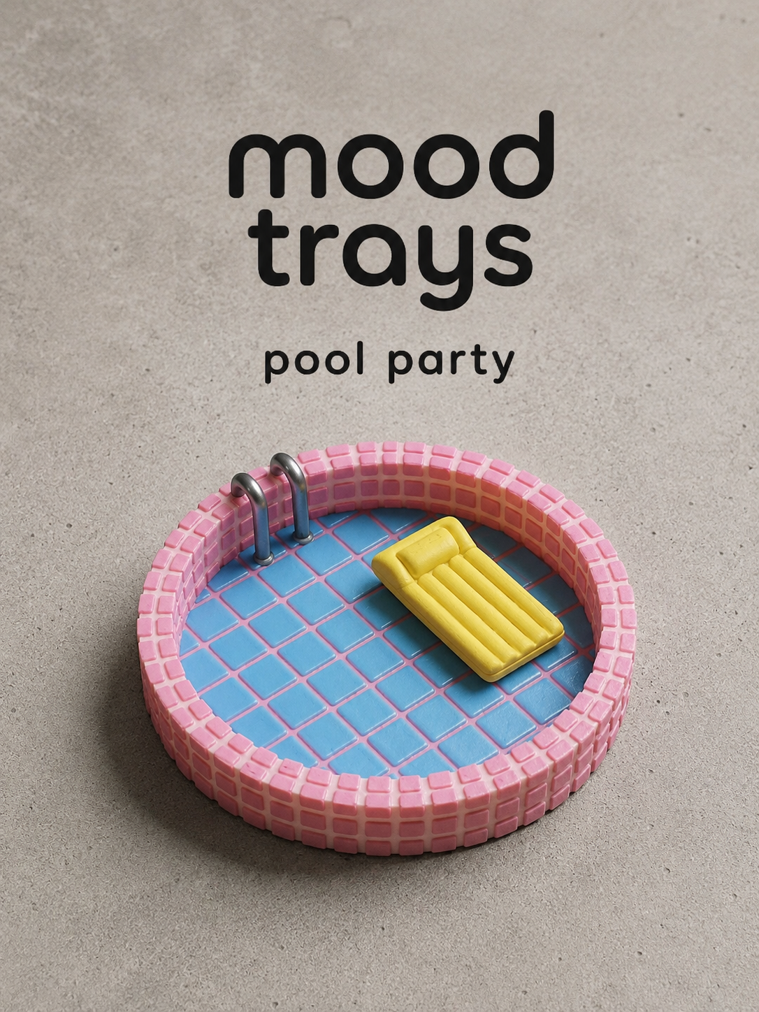 Mood Trays Dekoratif Mini Tepsi 10 cm – Takı Organizer