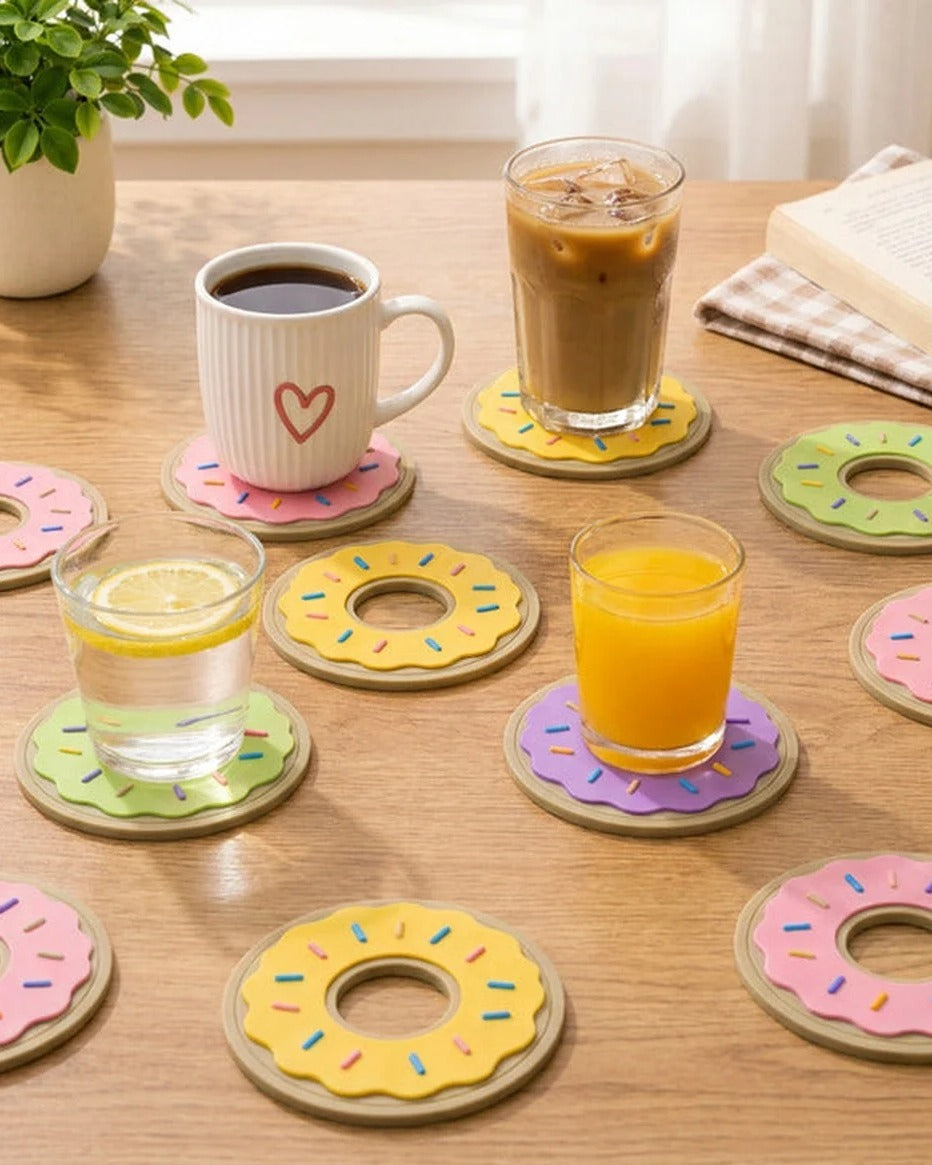 Donut Bardak Altlığı 4'lü Set – 4. görsel
