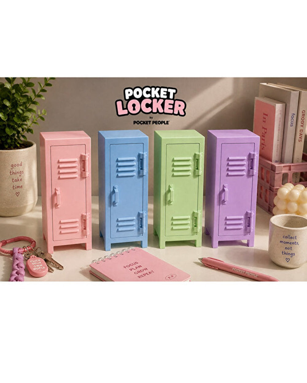 Pocket Locker Mini Masaüstü Dolap Organizer – 13. görsel