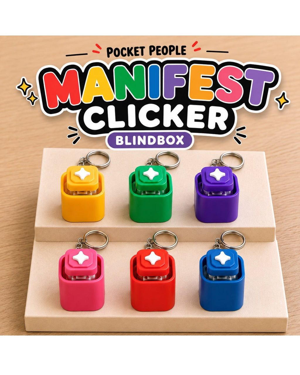 Manifest Blind Box Clicker Anahtarlık – 3. görsel