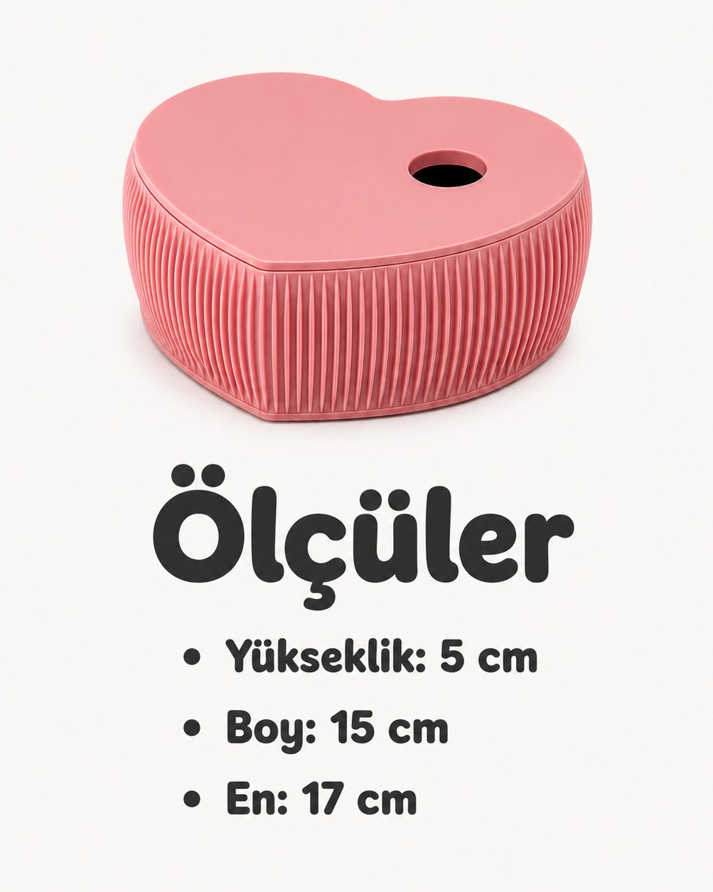 Kalp Organizer Takı Kutusu – 6. görsel
