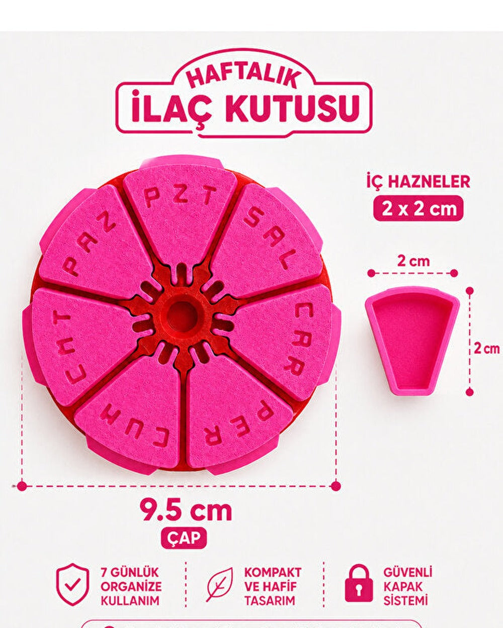 Haftalık İlaç Kutusu – 4. görsel
