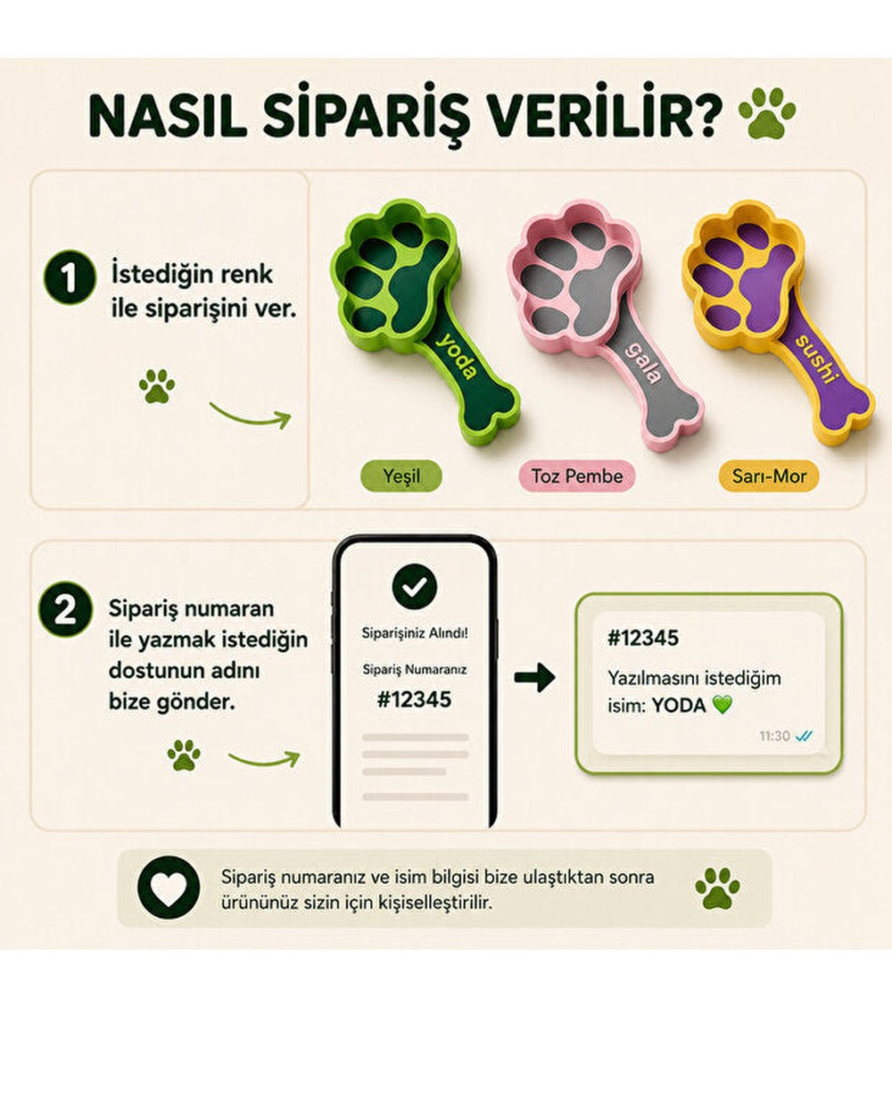 Pocket Pet İsimli Mama Kaşığı – 5. görsel