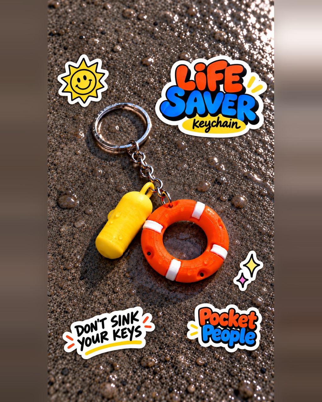 Life Saver Cankurtaran Simidi Anahtarlık – 2. görsel
