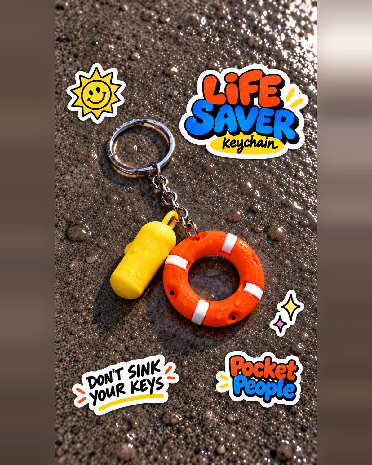 Life Saver Cankurtaran Simidi Anahtarlık – 2. görsel