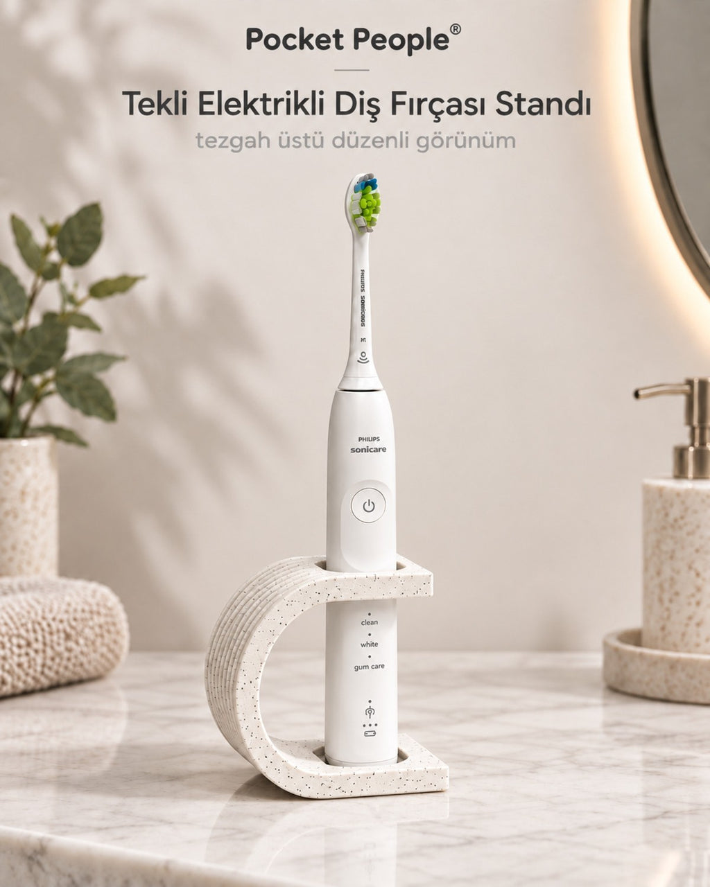 Şarjlı Elektrikli Diş Fırçası Standı