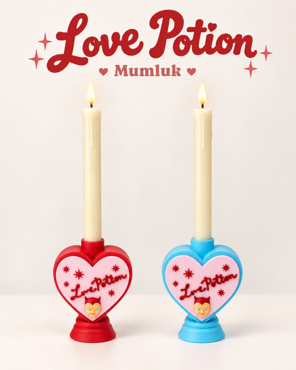 Love Potion Kalpli Şamdan