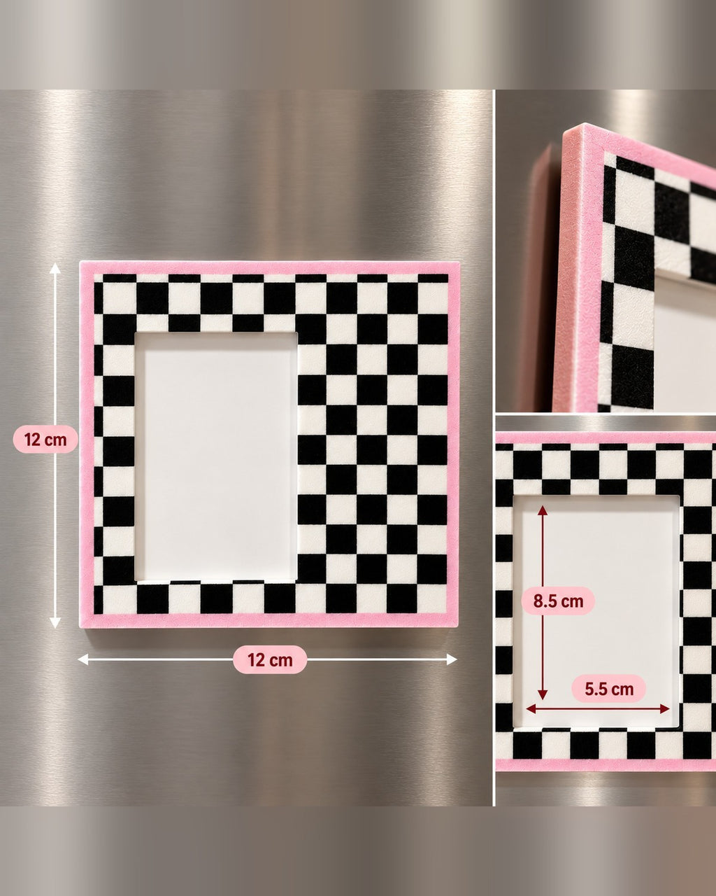 Fotoğraflı Magnet Çerçeve 12x12 cm